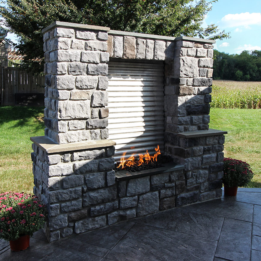 Keller - Fire and water feature